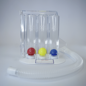 Ejercitador de pulmón de 3 bolas (Spirometer - 3 Balls)